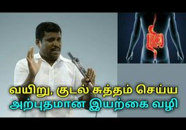 வயிறு மற்றும் குடலை சுத்தம் செய்ய இயற்கை மருந்து | Healer baskar speech on stomach cleaning