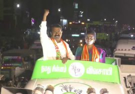 18-03-2021 பரமக்குடி பேருந்து நிலையம் அருகில் சீமான் பரப்புரை