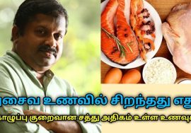 சிறந்த அசைவ உணவுகள் இதுதான் | Dr.Sivaraman speech on best non vegetarian food
