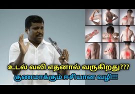 உடல் வலியை சுலபமாக சரி செய்யலாம் | Healer Baskar speech on remedy for body pain