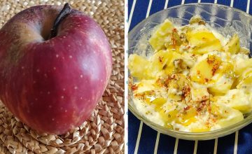 #Shorts 53 :Apple Grape Salad/ ஆப்பிளை இப்படி செய்தால் உங்களுக்கே மிச்சமிருக்காது-Mallika Badrinath