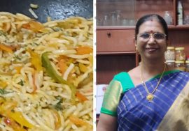 Vegetables Noodles – Schezwan style Fusion food  – நூடுல்ஸை இப்படி செய்தால் மிக சுவையாக இருக்கும்