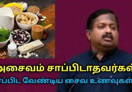 அசைவ உணவுக்கு மாற்றான சைவ உணவுகள் | Dr.Sivaraman speech on veg alternative for non veg food