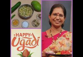 Wish you all a Happy & Prosperous Telugu New year .Ugadhi Subhakankshalu – Mallika Badrinath