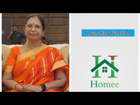 V log: Inaugral speech on Launching of Homee app – For Home Caterers – Mallika Badrinath