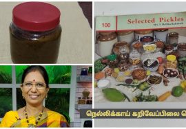 நெல்லிக்காய் கறிவேப்பிலை தொக்கு Quick&easy method-Gooseberry, curry leaves thokku-Mallika Badrinath