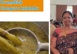 #Short144#Drumstick Gongura Kulambu/முருங்கை, புளிச்சக்கீரை குழம்பு-Healthy&Tasty- Mallika Badrinath