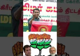 பாஜக-காங்கிரஸ் | கட்சிகள் வேறு; கொடிகள் வேறு; மக்களை சுரண்டும் கொள்கை ஒன்று தான்! #SeemanShorts