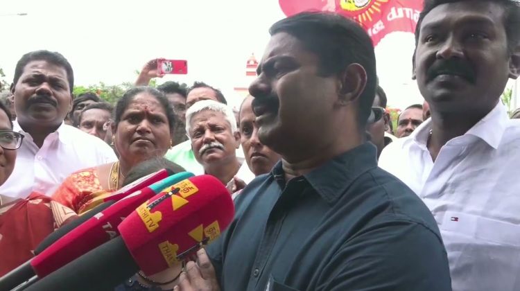 06-07-2022 ஓடாநிலை – சீமான் செய்தியாளர் சந்திப்பு | தீரன் சின்னமலை திருவுருவச் சிலைக்கு மலர்வணக்கம்