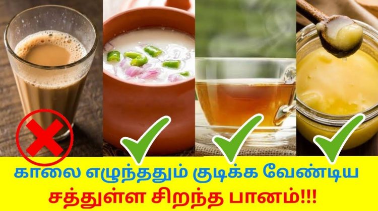 காலையில் குடிக்க வேண்டிய சத்துள்ள பானம் | Healthy morning drink in empty stomach
