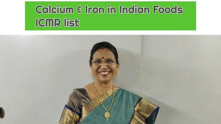 #Shorts162-List of calcium & Iron in Indian Foods by ICMR/ Indian Council of Medical Research.