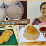 #Shorts169#Jowar Idli&Dosai/வெள்ளைசோள இட்லி&தோசை ஒரே மாவில்.மிக்ஸியில் அரைத்தாலும் மெத்தென்று வரும்.