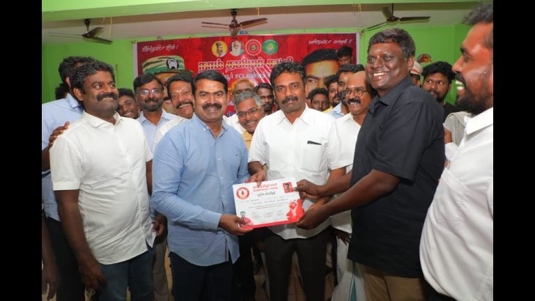 🔴மைலாப்பூர் – தலைவர் பிறந்தநாள் குருதிக்கொடை முகாம் – தொடங்கிவைத்த சீமான் | 21-11-2022